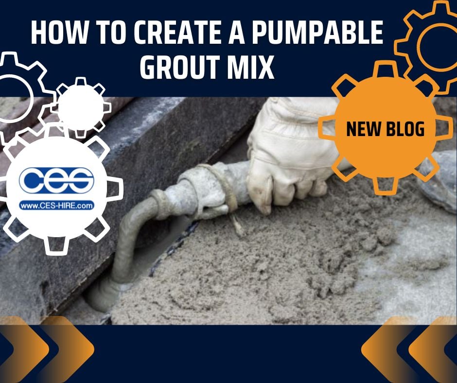 How to Create a Pumpable Grout Mix